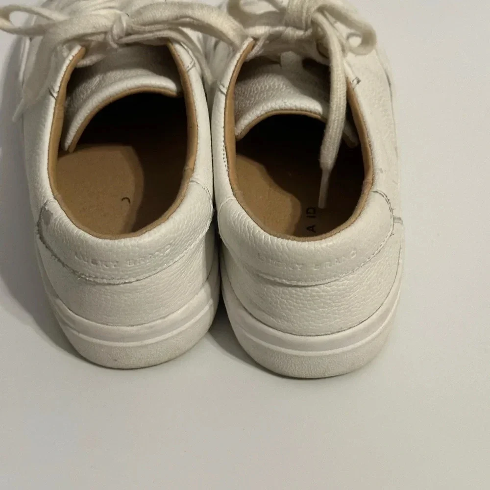 Lucky Brand White Sneakers Size 6.5 - Picture 3 of 5